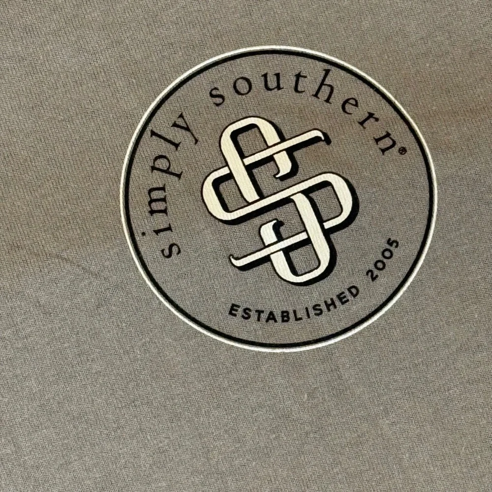 Simply Southern womens Highland Army Green Long Sleeve T-Shirt Large LS-HIGHLAND - Picture 8 of 13